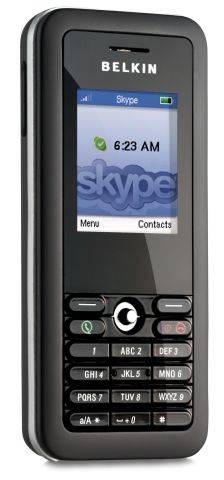 Belkin Introduces Wi-Fi Phone for Skype With Boingo Support