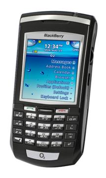 O2 and RIM announce the BlackBerry 7100x