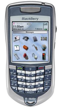 New RIM Blackberry 7100t looks like a phone - but acts like an organiser
