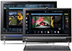 HP unveils new multitouch PCs and Display