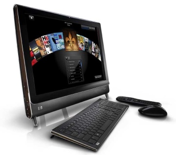 HP TouchSmart series brings touch to entertainment PCs