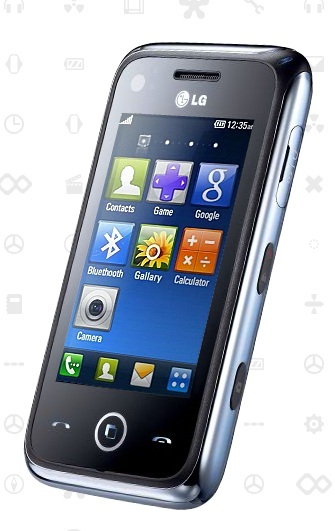 LG LG-GM730 runs on Windows Mobile