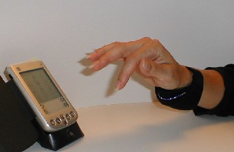 Using gestures to control devices with Lightglove Virtual Controller