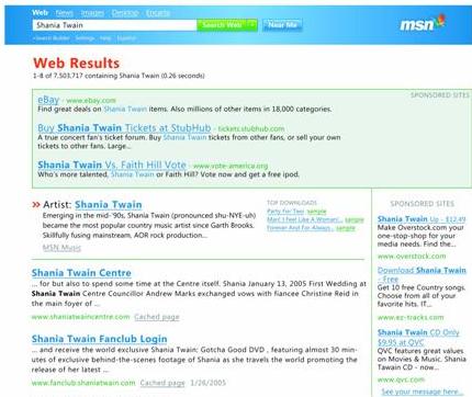 MSN launches new Internet search service
