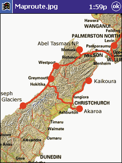 Are you touring New Zealand?