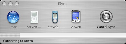 Using Missing Sync to synchronise Pocket PC and Mac OS X