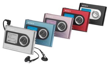 Sony releases slim hard disk network Walkman