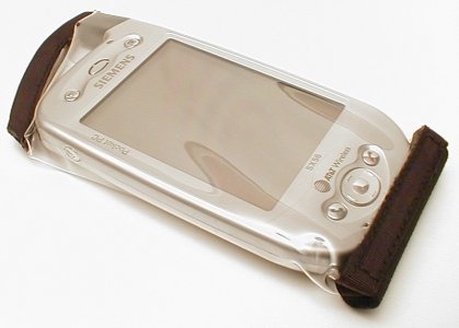 Make sure your Pocket PC is protected if it is raining.