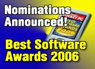 Windows Mobile Best Software Awards 2006 Nominees Announced