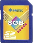 Pretec Introduces 8GB SDHC Card