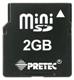 Pretec Introduces 2GB miniSD