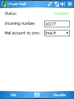An Alternative Push E-mail for Windows Mobile