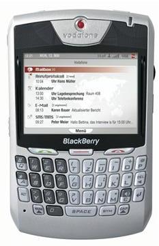 Vodafone And Research In Motion Introduce the BlackBerry 8707v