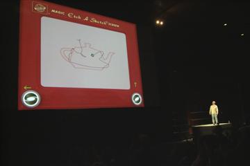 Giant Etch A Sketch Unveiled at SIGGRAPH 2006