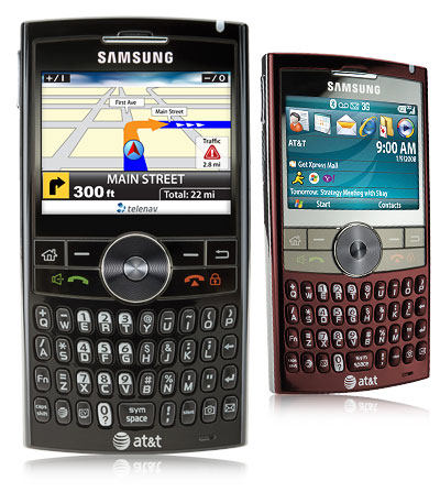 AT&T unveils Samsung BlackJack II