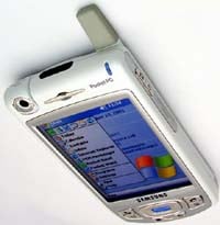 MS and Samsung release the SGH-i700 Pocket PC