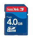 Sandisk Introduces 4GB SDHC Flash Card