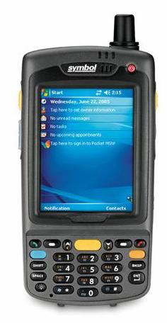 Symbol MC70 Pocket PC Connects to EDGE Networks