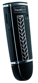 Telecom New Zealand introduces small USB mobile data modem with memory reader