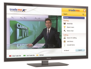 Panasonic New Zealand and Trade Me launch Trade Me television App