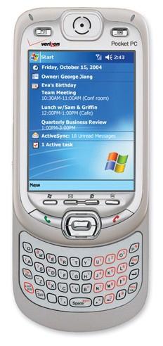 Verizon Wireless launches the XV6600 CDMA EV-DO Pocket PC