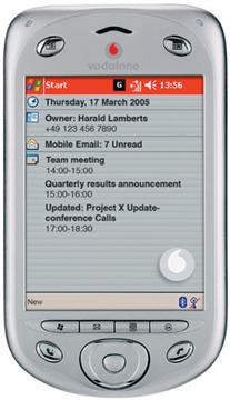 Vodafone introduces the v1620 Pocket PC Phone Edition
