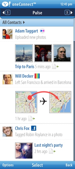 Yahoo! OneConnect introduces social connections to mobile devices