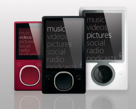 Microsoft introduces the Zune next generation