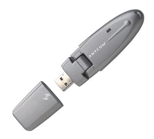 Anycom releases two Bluetooth 1.2 USB dongles