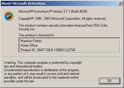 New ActiveSync 3.7.1 available