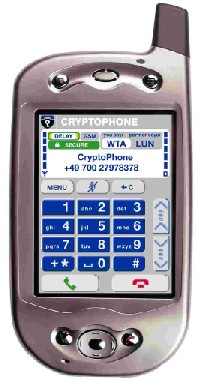 Pocket PC Phone Edition with encryption voice calls capabilities