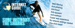 DynDNS.com Internet Guide invites you to surf without the sharks