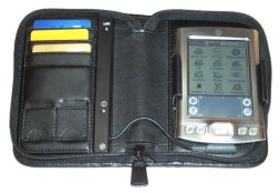 Enfora releases leather case that doubles as wi-fi for palmone Tungsten E and Zire 72