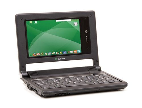 Everex unveils CloudBook Ultra-Mobile Linux PC