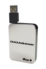 I/OMagic releases very portable Gigabank 6GB USB hard drive