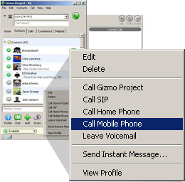 Gizmo Project Offer Free VoIP Calls to Landline and Mobile Phones in Over 60 Countries