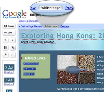 Google Launches Google Pages