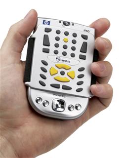 GPS orientation tool and Pocket PC for blind people in single package