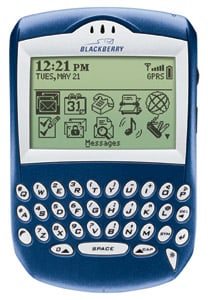 Vodafone D2 to bring RIM Blackberry to the German market.