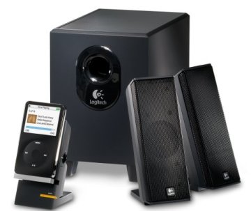 Logitech X-240 Speakers Introduce Integrated Cradle for Digital Music Players, PDAs, Mobile Phones