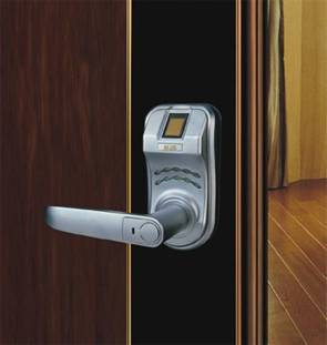 Company releases door lock with fingerprint recognition
