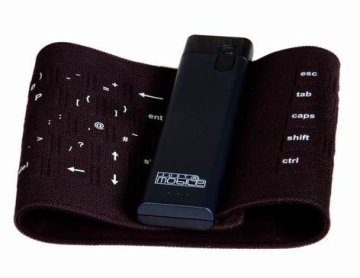 Mobis Introduce Fabric Keyboard for PDAs and Smartphones