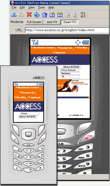 Netfront Mobile Contents Viewer released