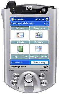 Extended Systems launches OneBridge Mobile Sales for Pocket PC