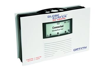 Option Announces Wireless Broadband Router GlobeSurfer HSDPA