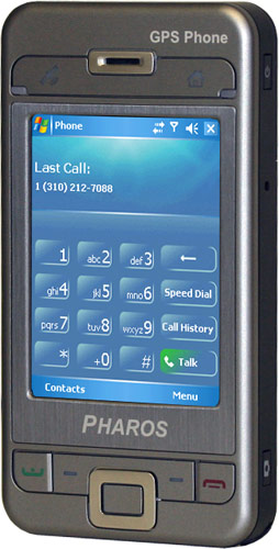 Pharos Introduces the GPS Phone Windows Mobile Device