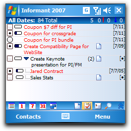 WebIS Announces Pocket Informant 2007 and FlexMail 2007 Public Beta Programs