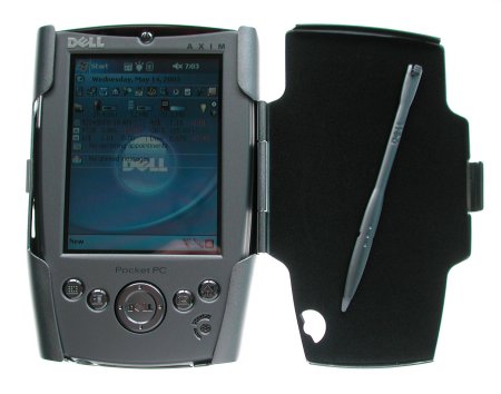 PDACorps review of Proporta Aluminium case for Dell Axim Pocket PC