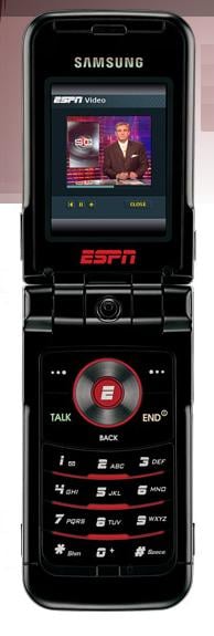 Samsung and ESPN Introduce the Samsun ACE Mobile Phone