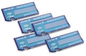 SanDisk launches Memory Stick PRO 2GB